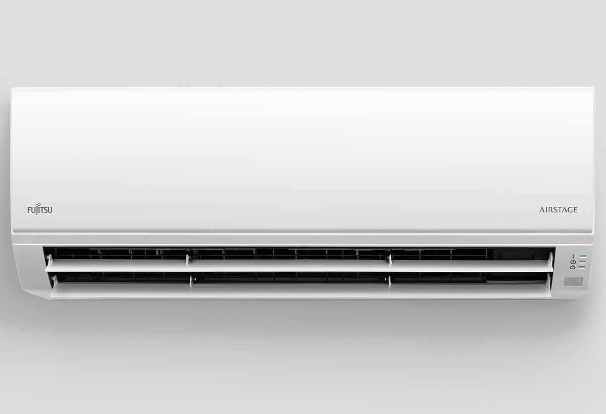 Κοντινή λήψη από το κλιματιστικό